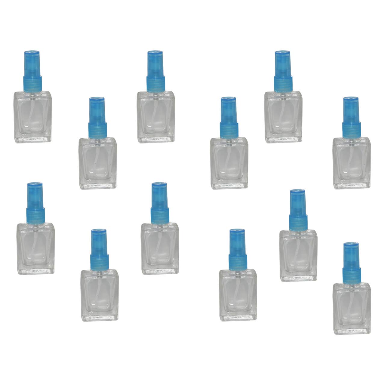 HD Transparent 10ml Empty Glass Pocket Pen Spray Bottle Refillable Bottle Saniztizer, Toner, Perfume, Attar, Lotion, Moisture, Oil (Pack of 12)-image-46