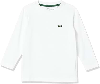 LACOSTE ホワイト スウェット 38 LACOSTE ホワイト スウェット 38