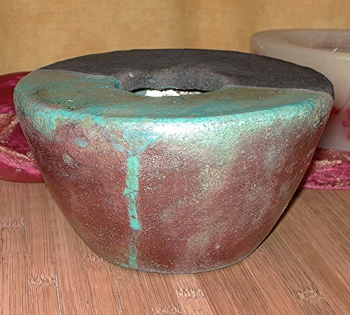 Vaso in ceramica Raku