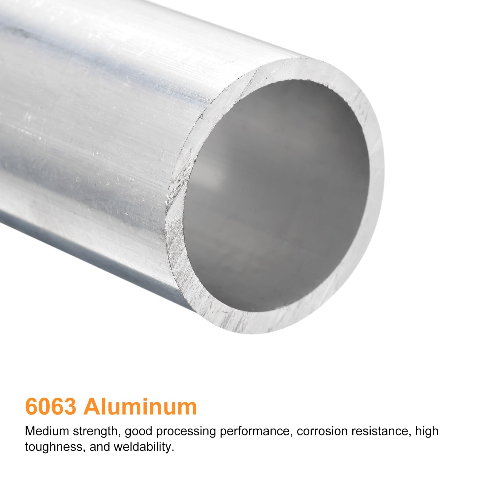 Tuyau Tube Aluminium 6063 VOCOSTE 32mm Dia. Intérieur 35mm Dia