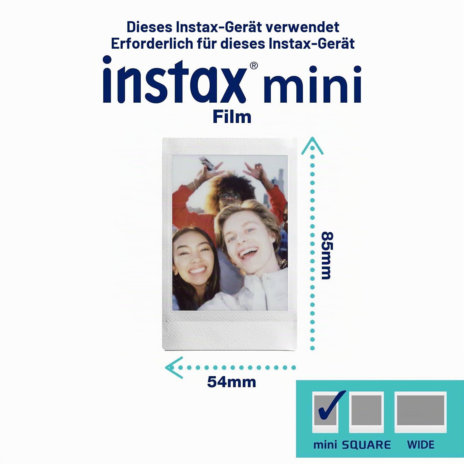 Fujifilm Instax Mini Evo - Braun