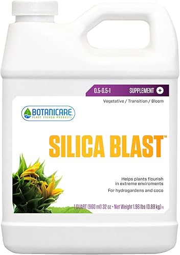 Botanicare SILICA BLAST suplemento de planta fórmula 0-0-05 1 galón Sencillo