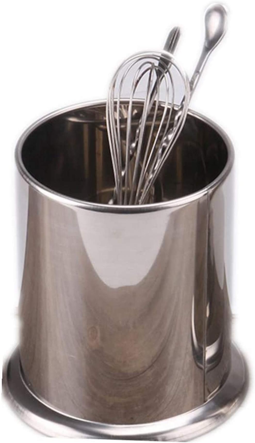 Kentop Escurridor de Cubiertos Acero Inoxidable Soporte para Utensilios de Cocina Acero Inoxidable Hecho de Material de Acero Inoxidable 15 * 13 * 16.5 CM (2 Piezas)
