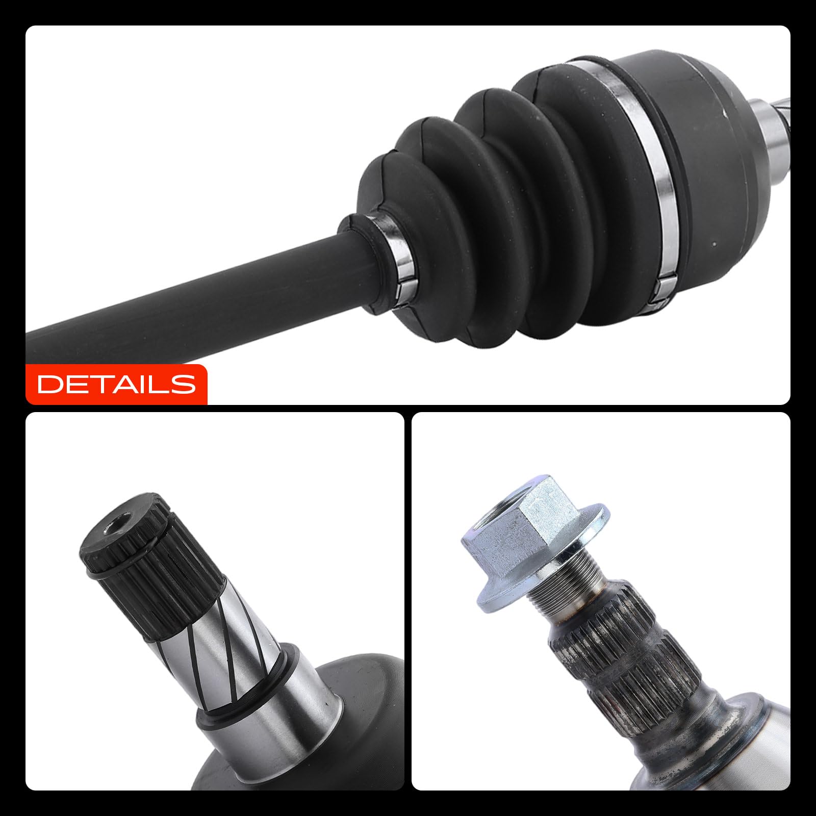 Frankberg Albero di trasmissione semiasse MT senza anello ABS 260026