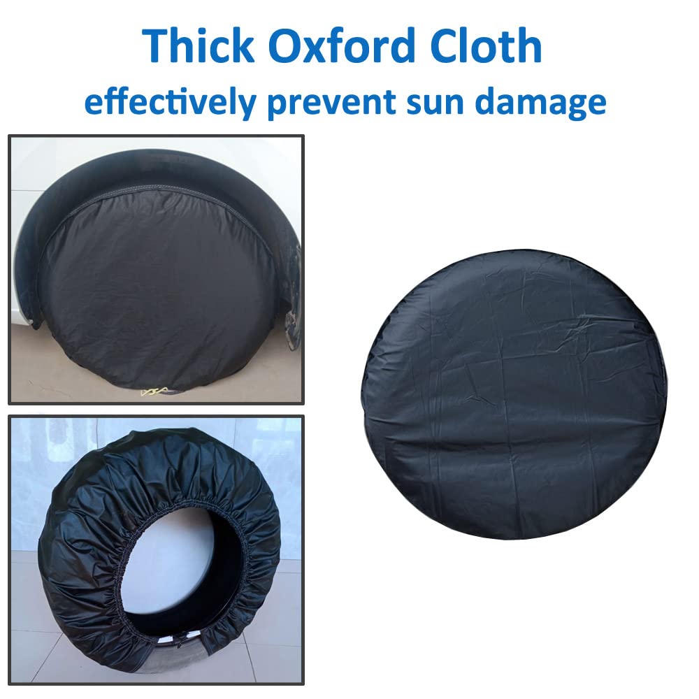 Copripneumatici Impermeabili 27-29 Pollici - Set Da 4 Per Auto, SUV E Camper - Foto 12