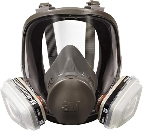 3M 7162 respirador para pintura en espray de rostro completo, vapor orgánico