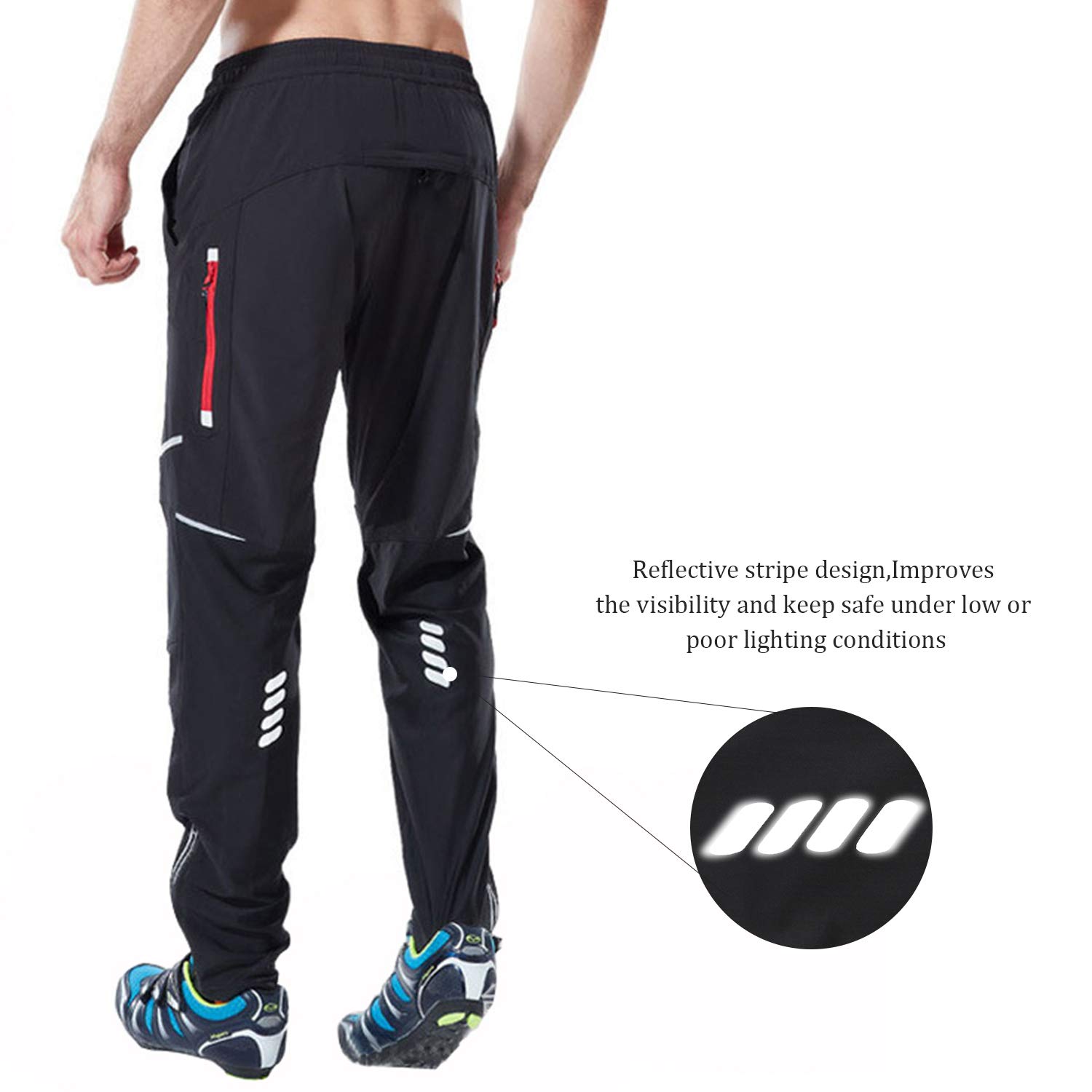 Ynport Creefreak Athletic spodnie do jazdy na rowerze MTB, oddychające spodnie sportowe do aktywności na świeżym powietrzu i do treningu sportowego