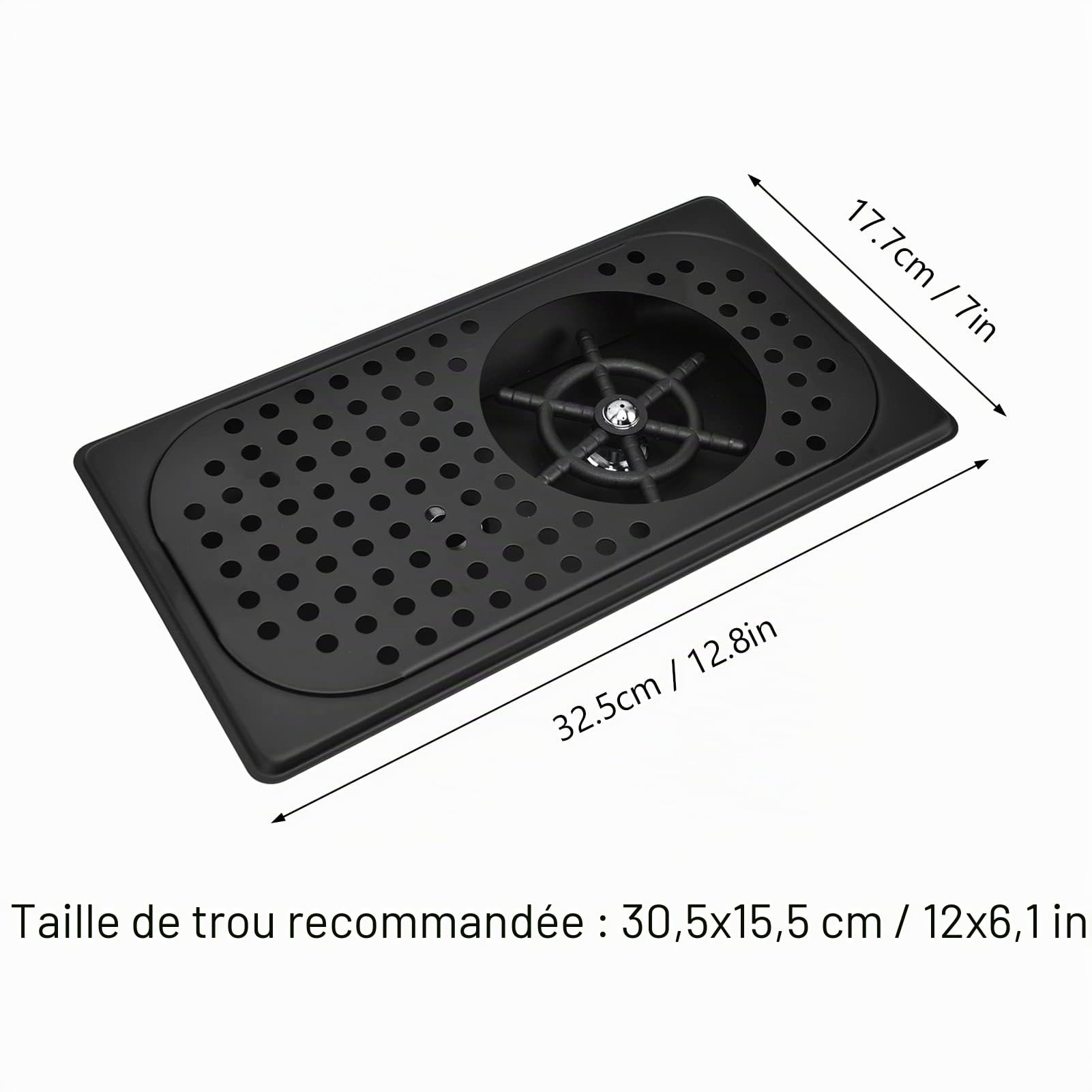Lave-gobelets, Lave-gobelets Automatique pour évier, Rinceur de Verre de Barre en Acier Inoxydable pour évier, Lave-verre pour évier de Cuisine, Rinceur de Pulvérisateur de Lave-gobelets(#1)