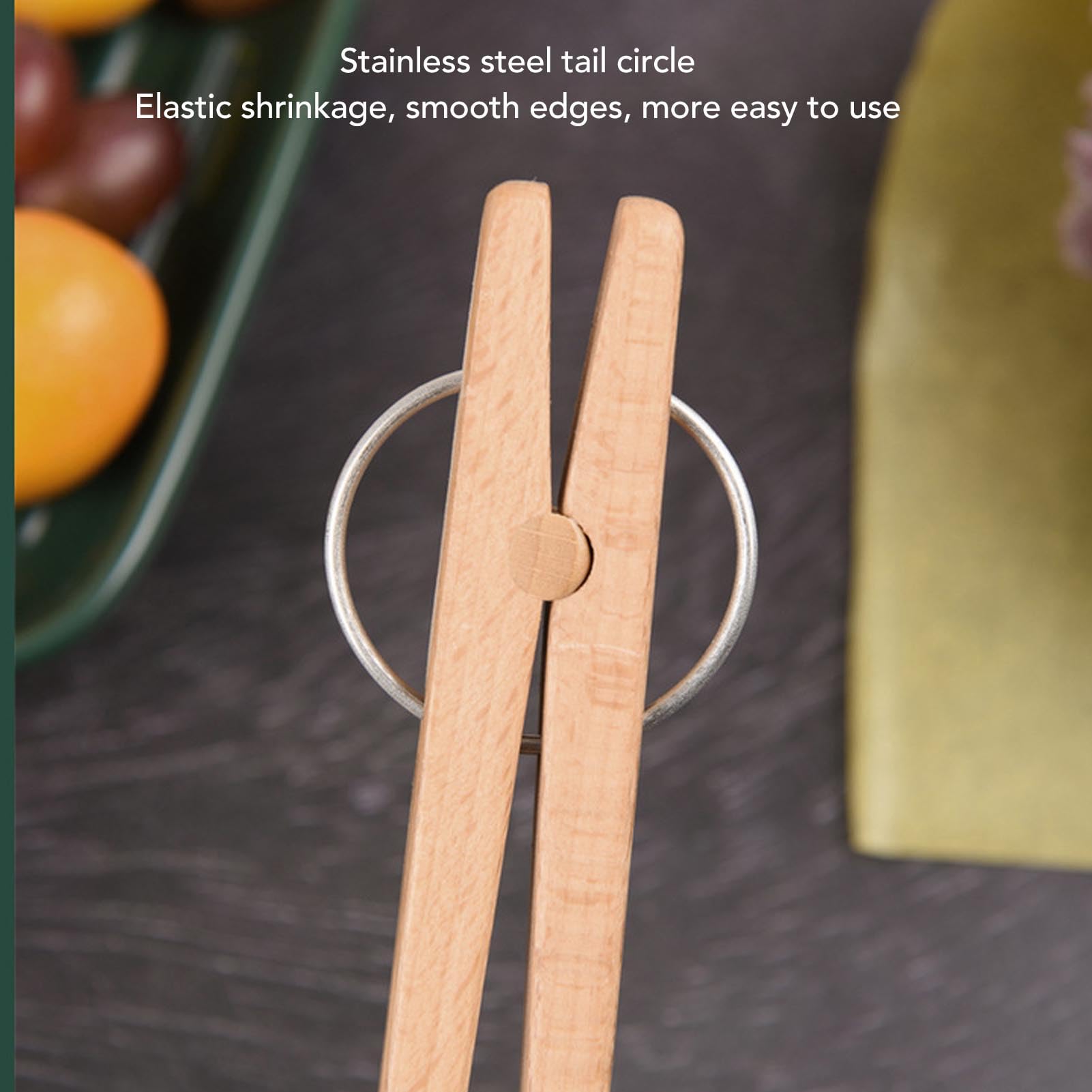 Pinze Per Pane In Legno Massello - 2 Pezzi, Resistenti Al Calore, Scanalate Antiscivolo, Per Cucina E Barbecue