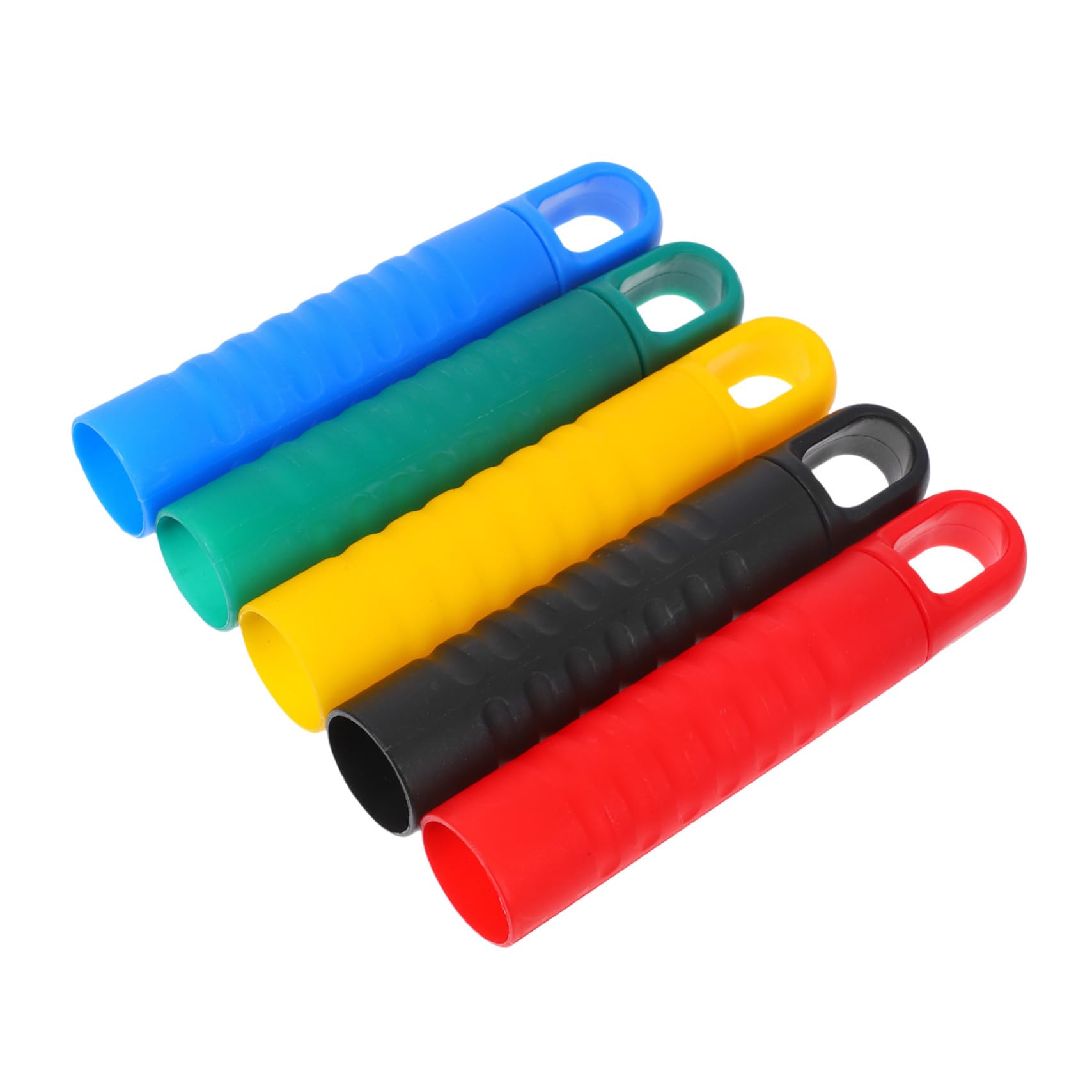 COLLBATH 5pcs Mop Handle End Caps Replacement Grips for Broom Dust Mop and Cleaning Tools Lightweight Ergonomic Design for Easy Installation Versatile Use Homes and Offices