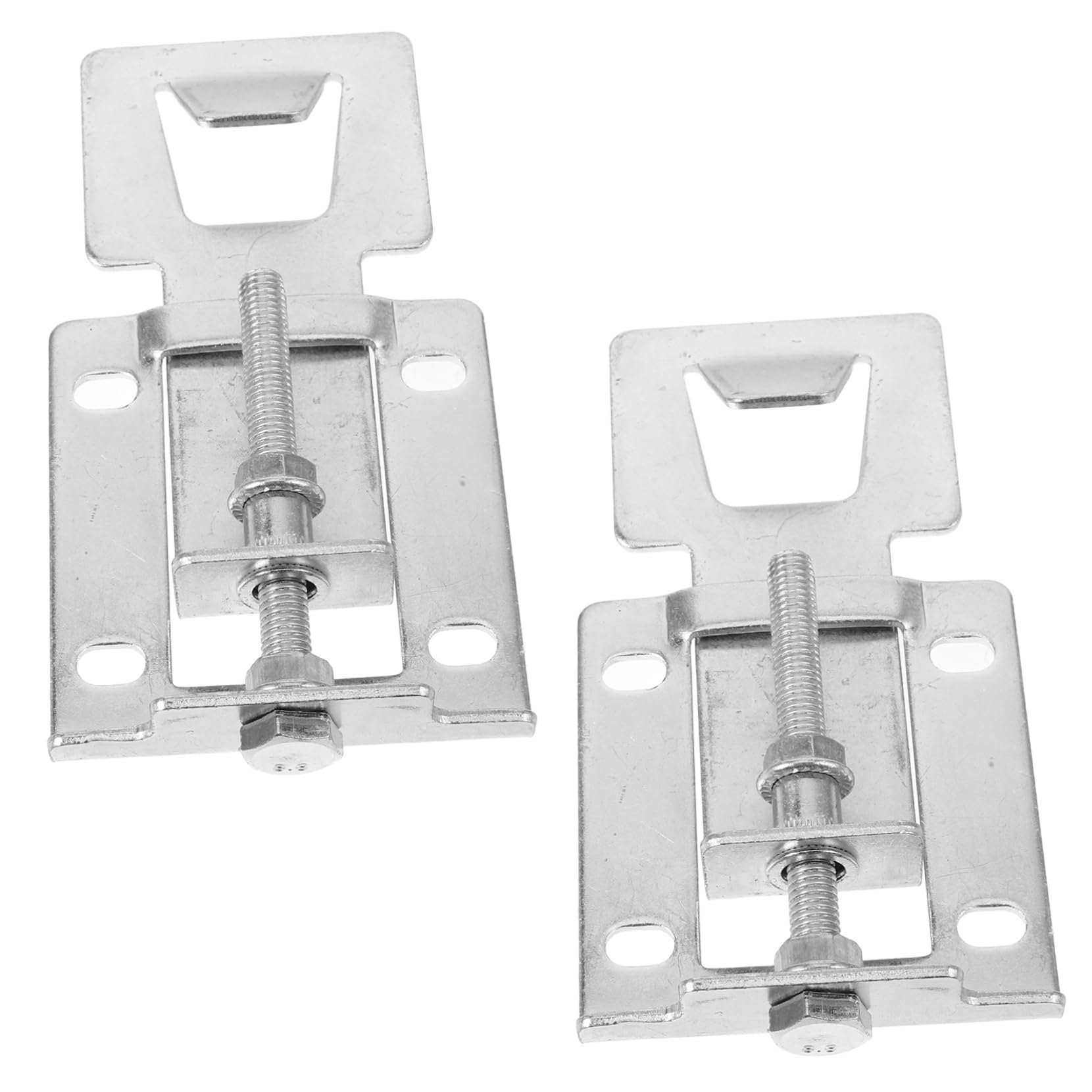 DOITOOL 2pcs Universal Range Hood Bracket Stainless Steel Hood Prop Holder Easy Install Adjust Hanging Plate for Kitchen