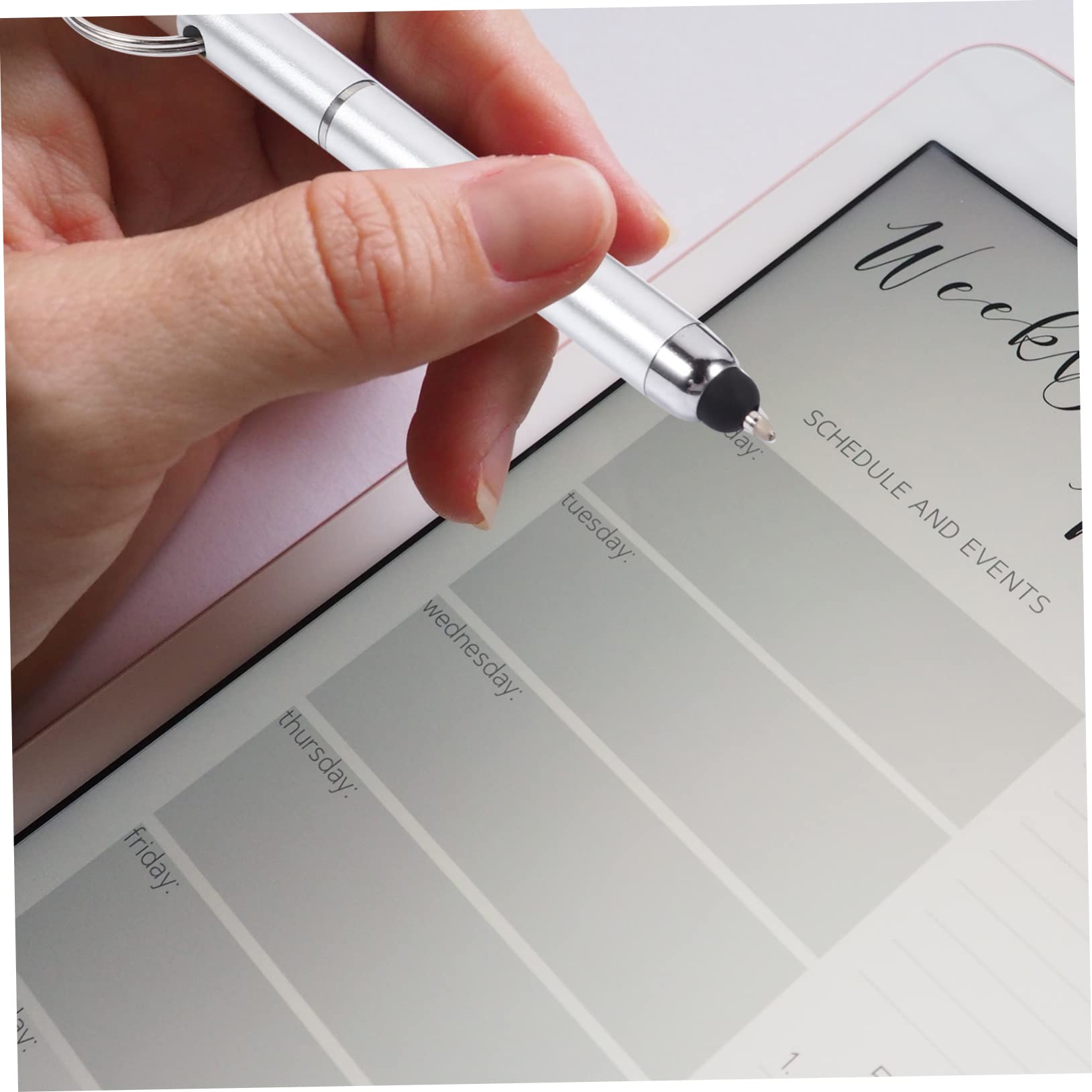 Lurrose 36pezzi Portachiavi Capacitiva Mini Penne Per Tablet e Smartphone Design e Facili Trasportare e