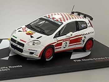 【希少】RACING43　フィアットプント　キットカー　組立式ミニカー 希少】RACING43 フィアットプント キットカー 組立式ミニカー