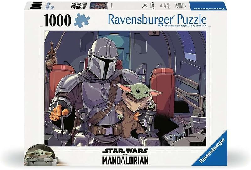 Ravensburger 1000 Parça Star Wars Puzzle Mandalorian