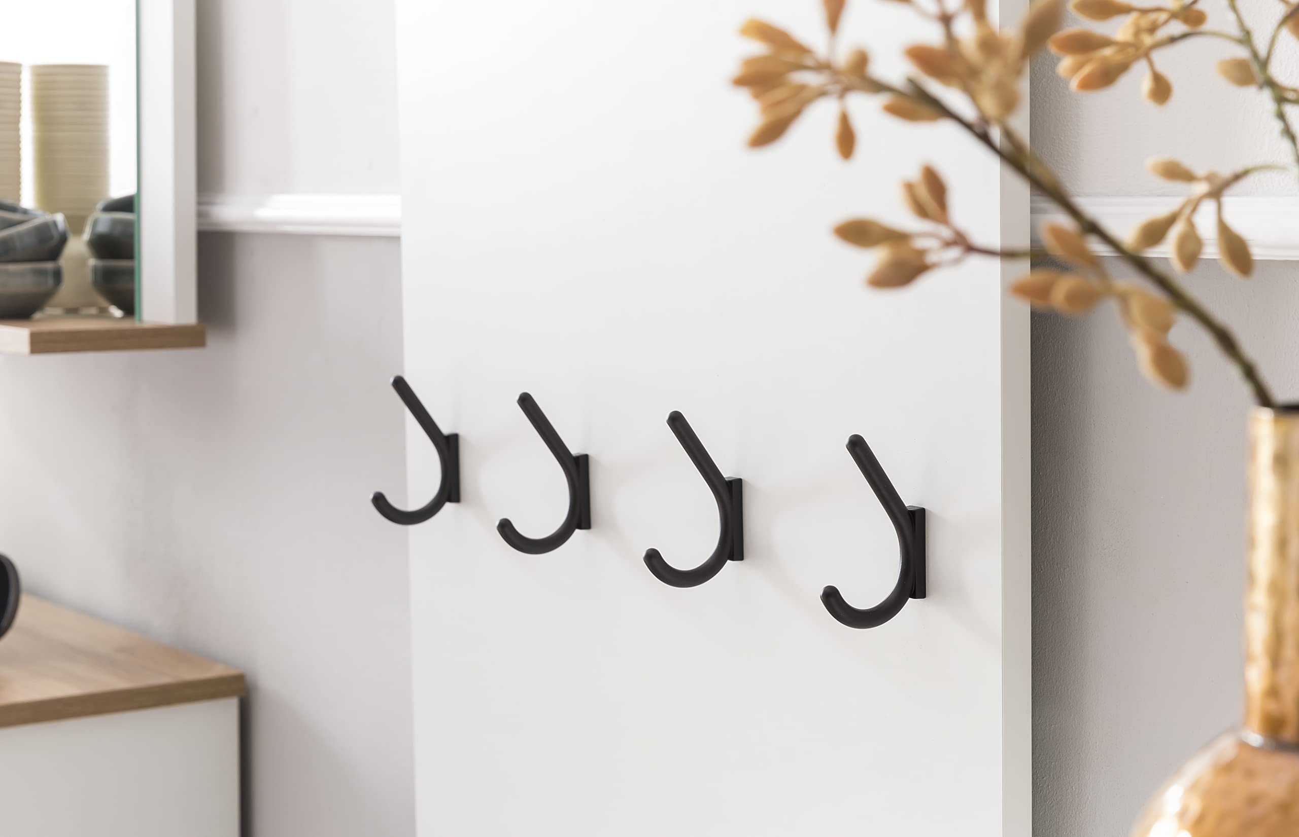 Schildmeyer Shelf, Wood, Matt White/Oak Country House