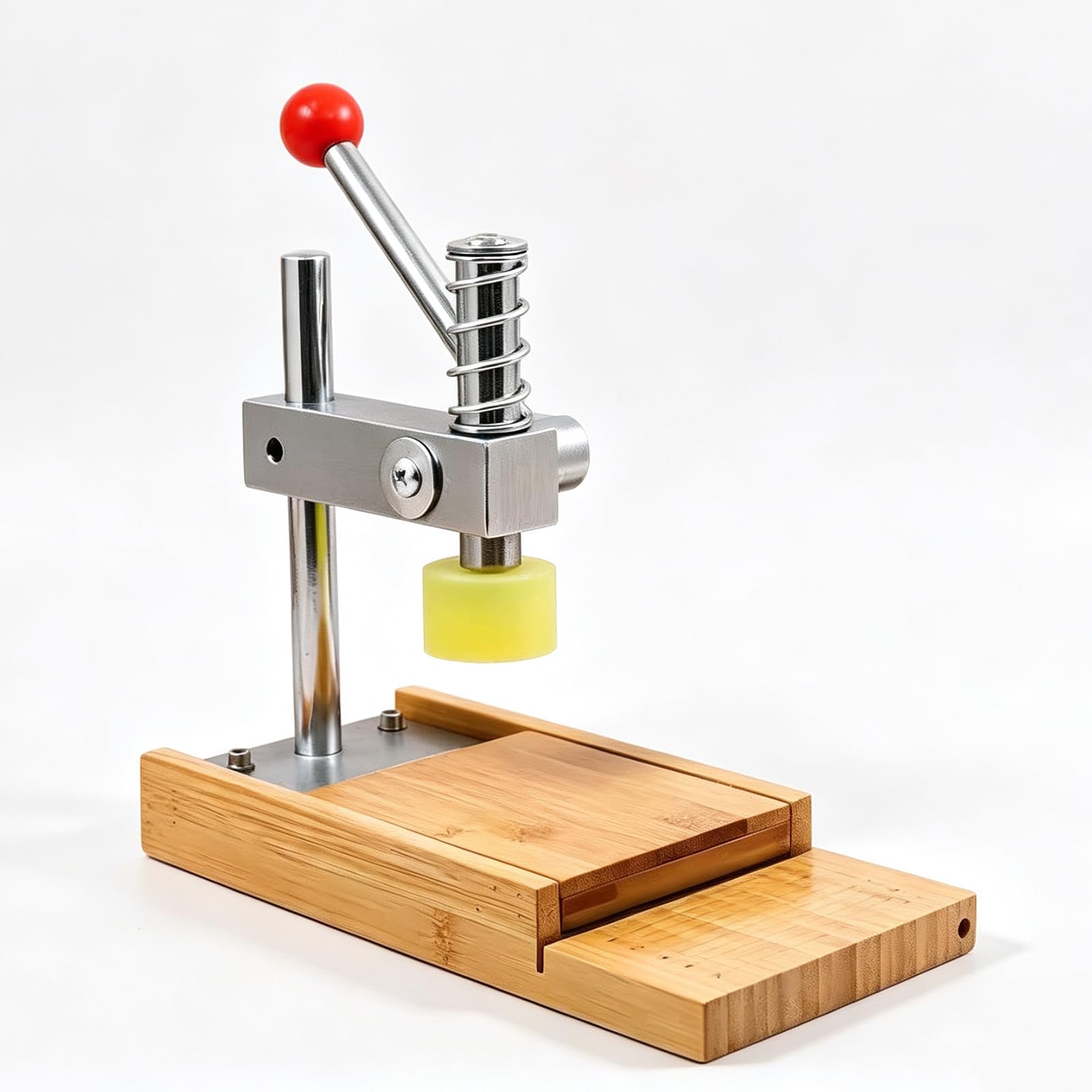 Máquina Manual para Estampar Jabón, Sellos De Repujado De Jabón con Palanca Manual, Sin Molde, para La Elaboración Artesanal De Jabón, Bombas De Baño Y Champú Sólido.