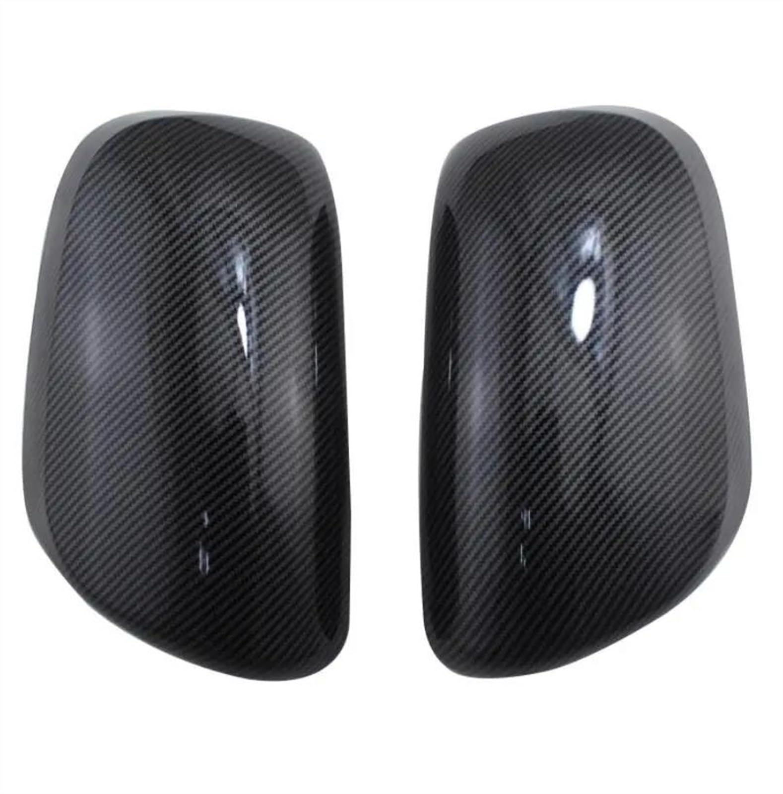 GORKEM Cap Side Rearview Mirror For Toyota For Corolla 2005 For Yaris 2006 For Prius 2008 Rearview Mirror Housing ABS Carbon Fiber Car Rearview Mirror Car Wing Mirror Covers Cap