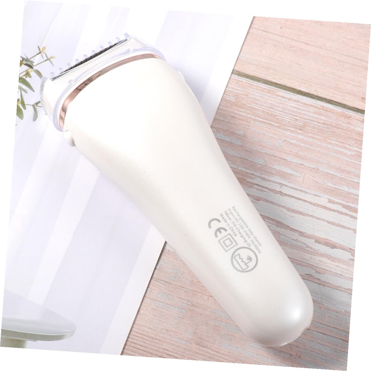 Rasoio Elettrico Donna Ricaricabile per Viso e Gambe Display Led, Lama in Acciaio Inox, Corpo Compatto in Abs, Depilatore Multifunzione per Pelle Liscia e Morbida