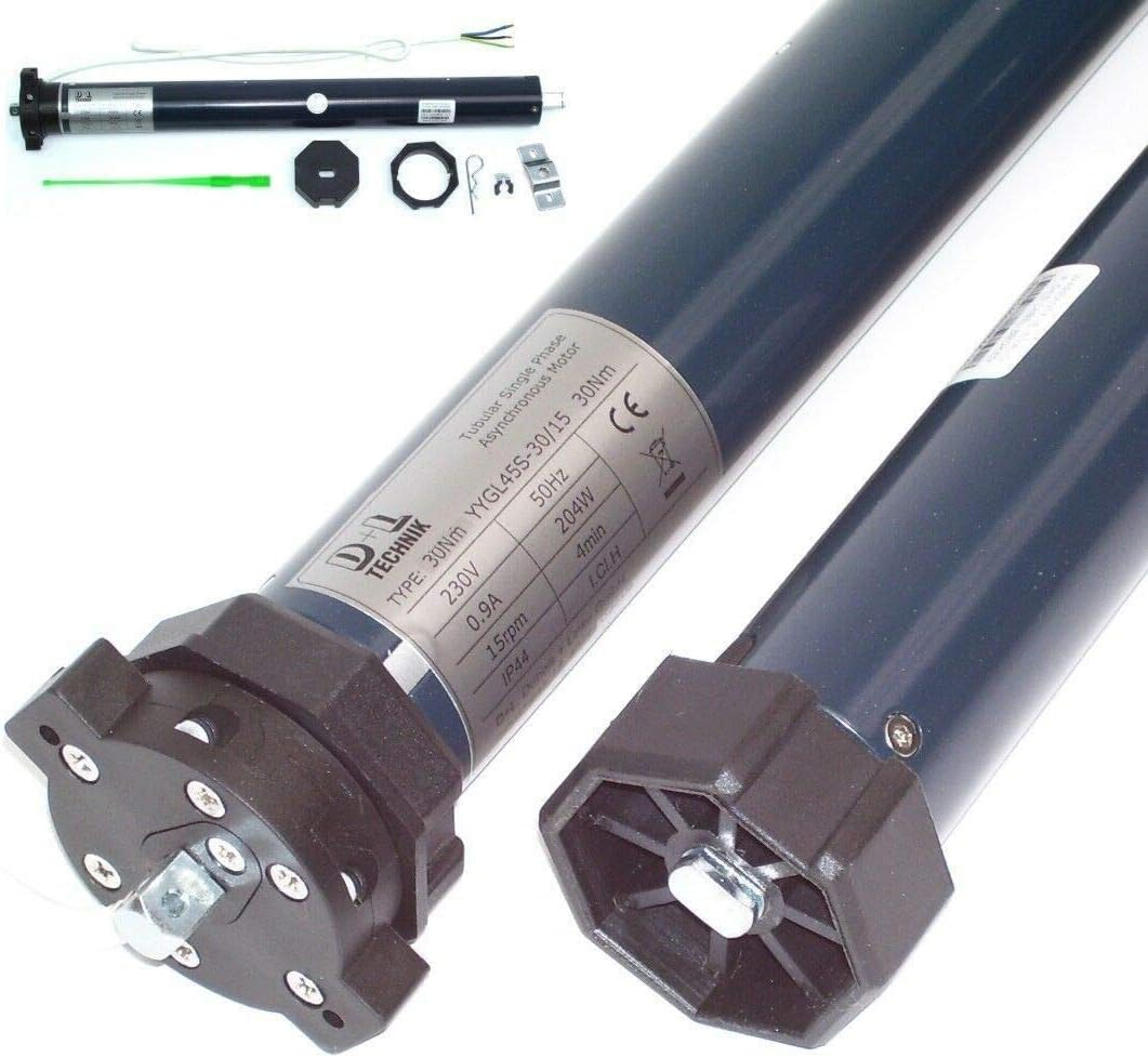 D L Rolsluitermotor 30Nm rolluikmotor 55131 rolluikaandrijving buismotor jalousiemotor ...