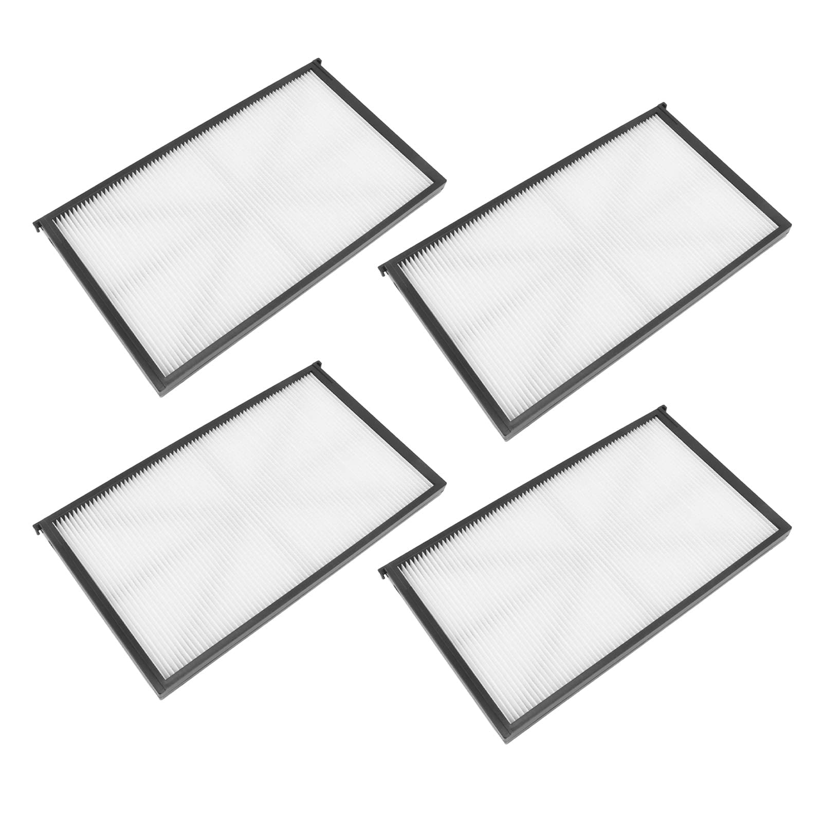 Natudeco 4Pcs Robotic Pool Cleaner Filters Washable Replacement Pool Cleaner Filter Cartridges Pool Cartridge Filter Panels Compatible for Rcx70101 Robot