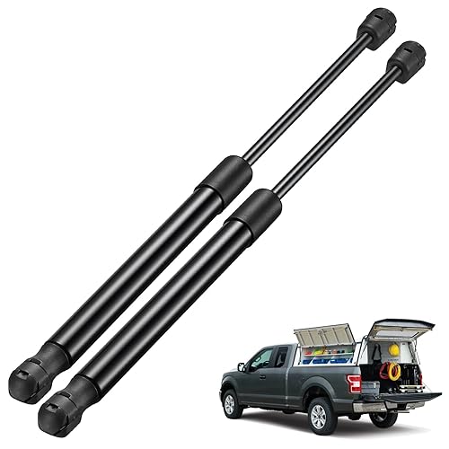 BDFHYK C16-23933 - Amortiguadores de gas de 15 pulgadas, 45 libras (200 N), soporte de elevación para are Leer Camper Shell Window Truck Canopy Cap