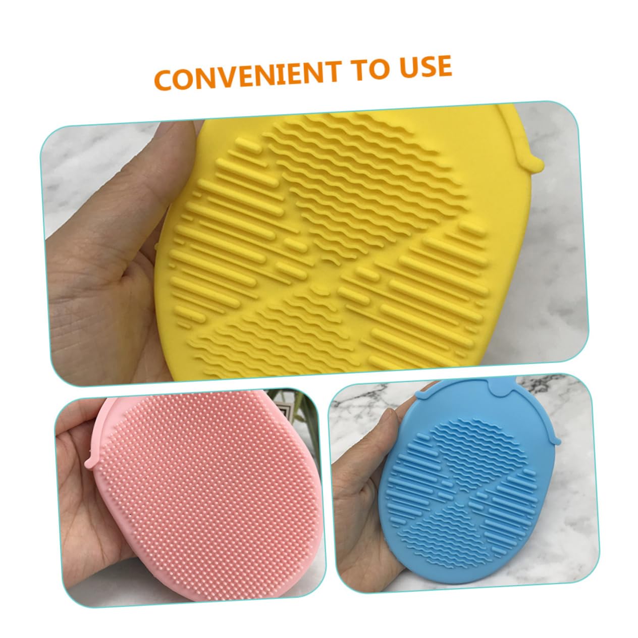 minkissy 15 cepillos de baño de silicona para la cara, cepillo de para exfoliadores corporales, cepillo de corporal, guante de cepillado