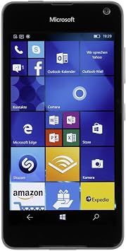 Microsoft Lumia 650 16 GB LTE Black - smartphones (Windows 10, Nano SIM, GSM, WCDMA, LTE)