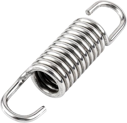 Miniatura 3 de GNPADR Muelles de tensión de repuesto de acero inoxidable con revestimiento protector de 2-14 pulgadas (8 unidades) para muebles de sofá cama