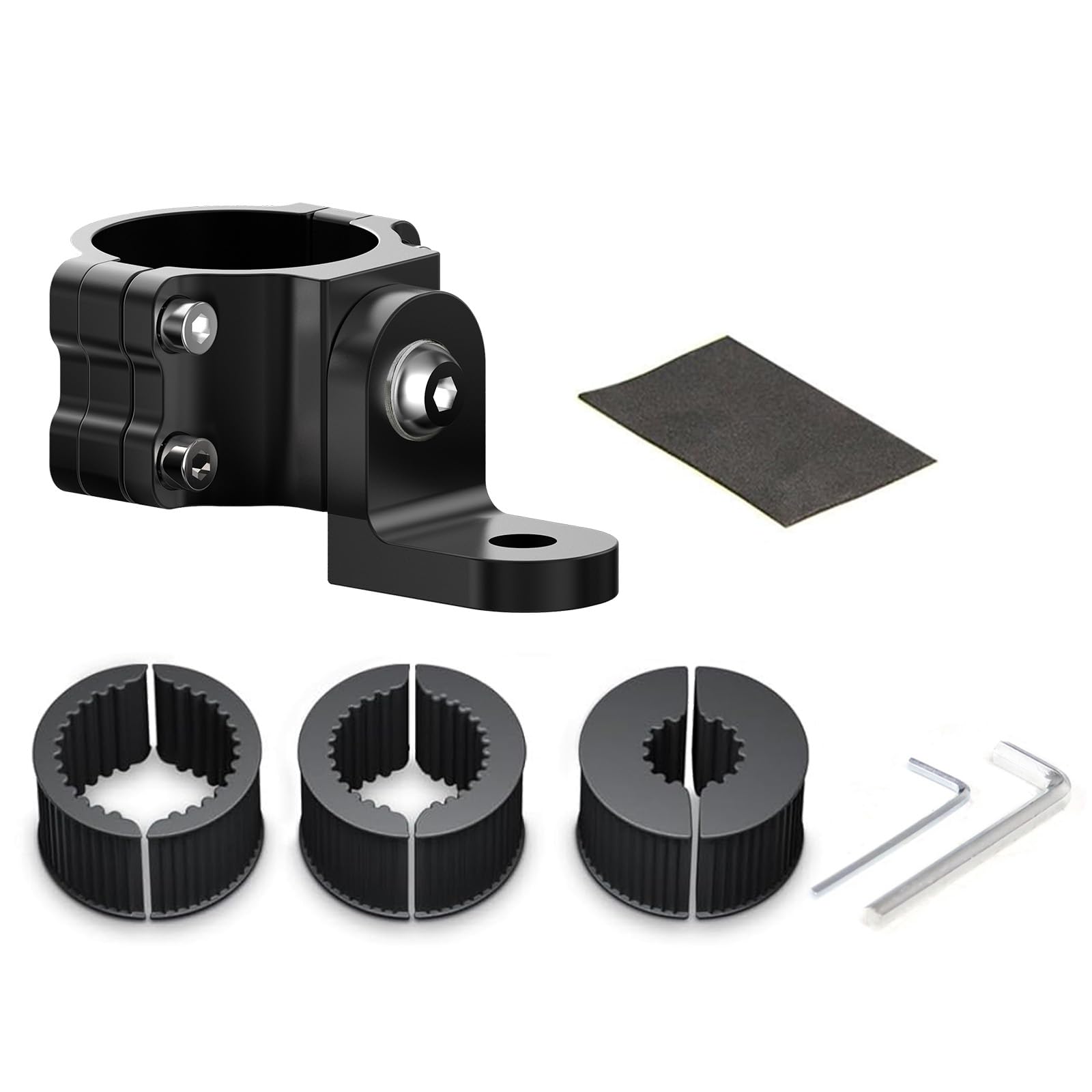 UTV Whip Mount Flag Holder Adjustable Whip Light Mounting Bracket for Light Bar Antenna Compatible with 1