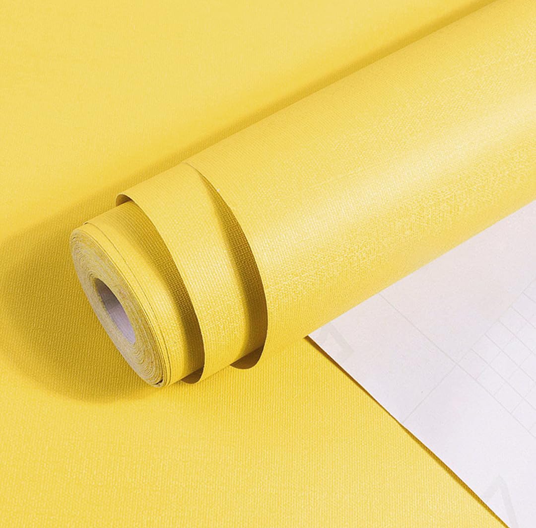 ANNACREATIONS Yellow DIY Vinyl Cleanable Self-Adhesive Waterproof Contact Paper Countertops Removable Peel and Stick Wallpaper Back Splashes for Kitchens (Lemon Yellow, 18 x 120 inch) (B094J3V3CN) Amazon Price History, Amazon Price Tracker