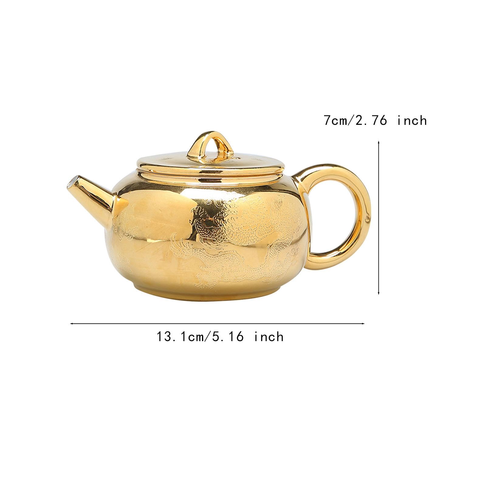Czajnik do herbaty, porcelanowy czajnik, prezenty, wygodny uchwyt, dzbanek do herbaty, wszechstronne zastosowanie, do hotelu, na piknik, do herbaciarni, kuchni (B)