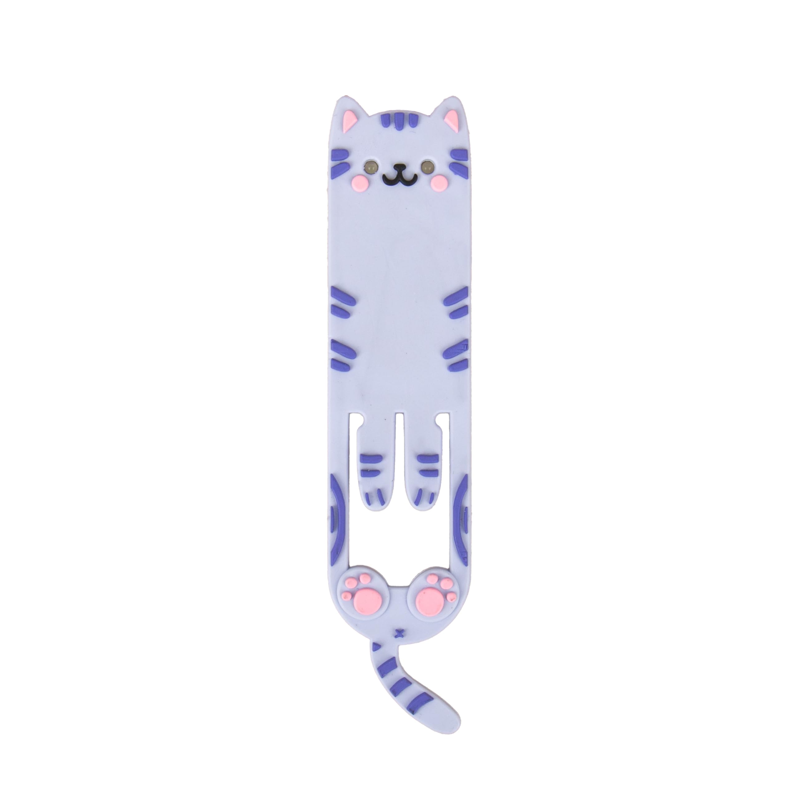 Gift Republic Book Buddy - Katzen-Leselicht und Lesezeichen - Flexibles LED-Nachtlicht zum Lesen im Bett - Clip-On Katzen-Lesezeichen für Bücher - Kinder Geschenkidee