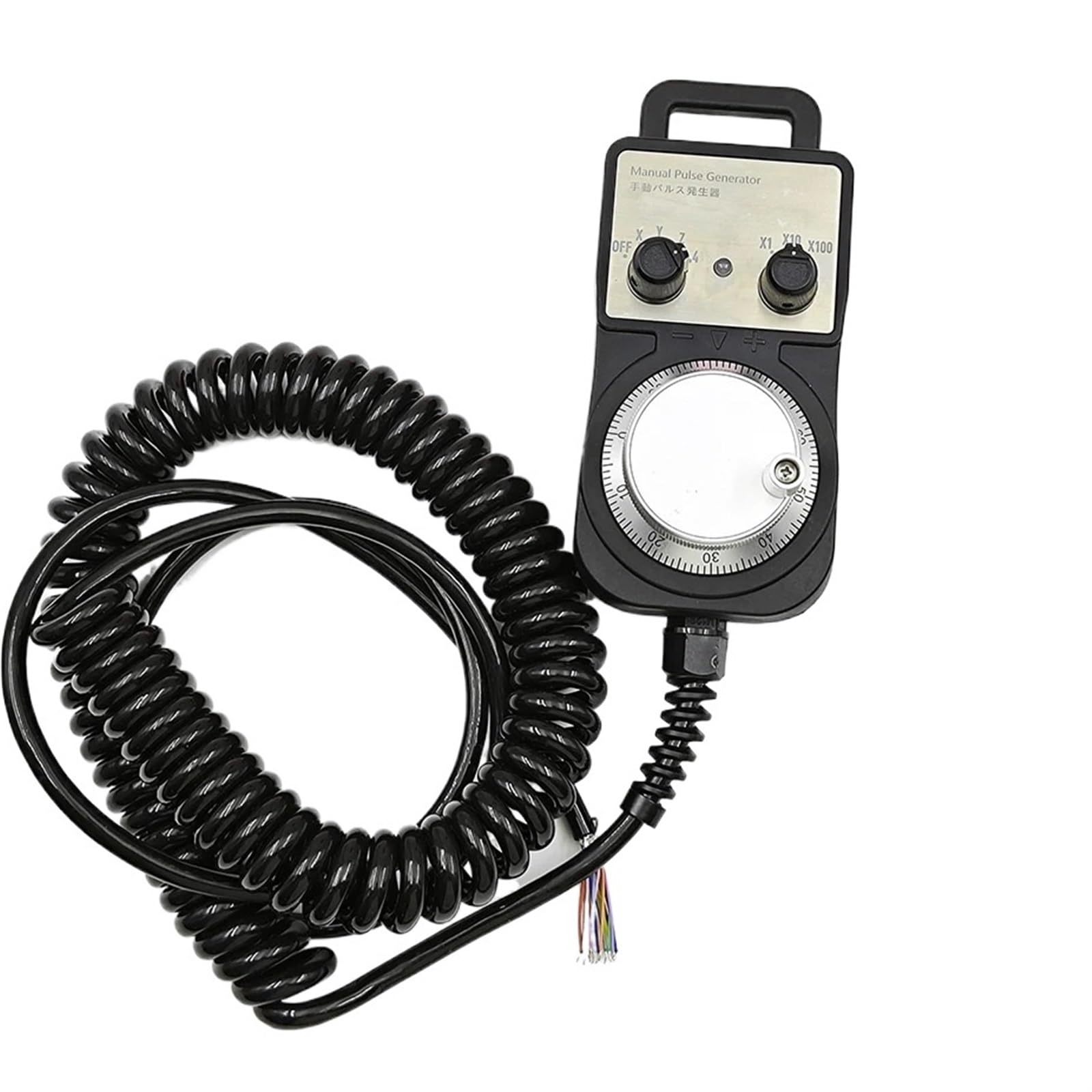 Generador de pulsos manual, volante electrónico de 4 ejes, 6 ejes, MPG, 60 mm, DC5V, 100PPR para máquina enrutadora (4aixs)