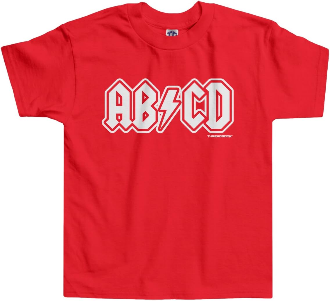 Threadrock Little Boys' ABCD Infant/Toddler T-Shirt