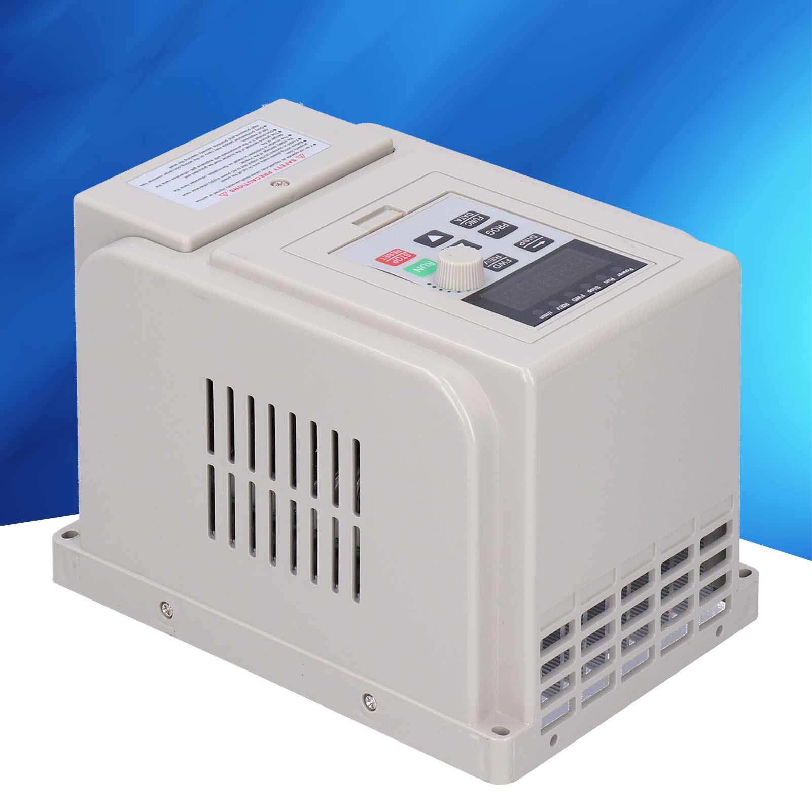 Inversor de Frecuencia Variable VFD de 2,2 KW, Entrada Monofásica de 110 V, Salida Trifásica de 220 V, Variador de Frecuencia para Control de Velocidad del Motor del Husillo