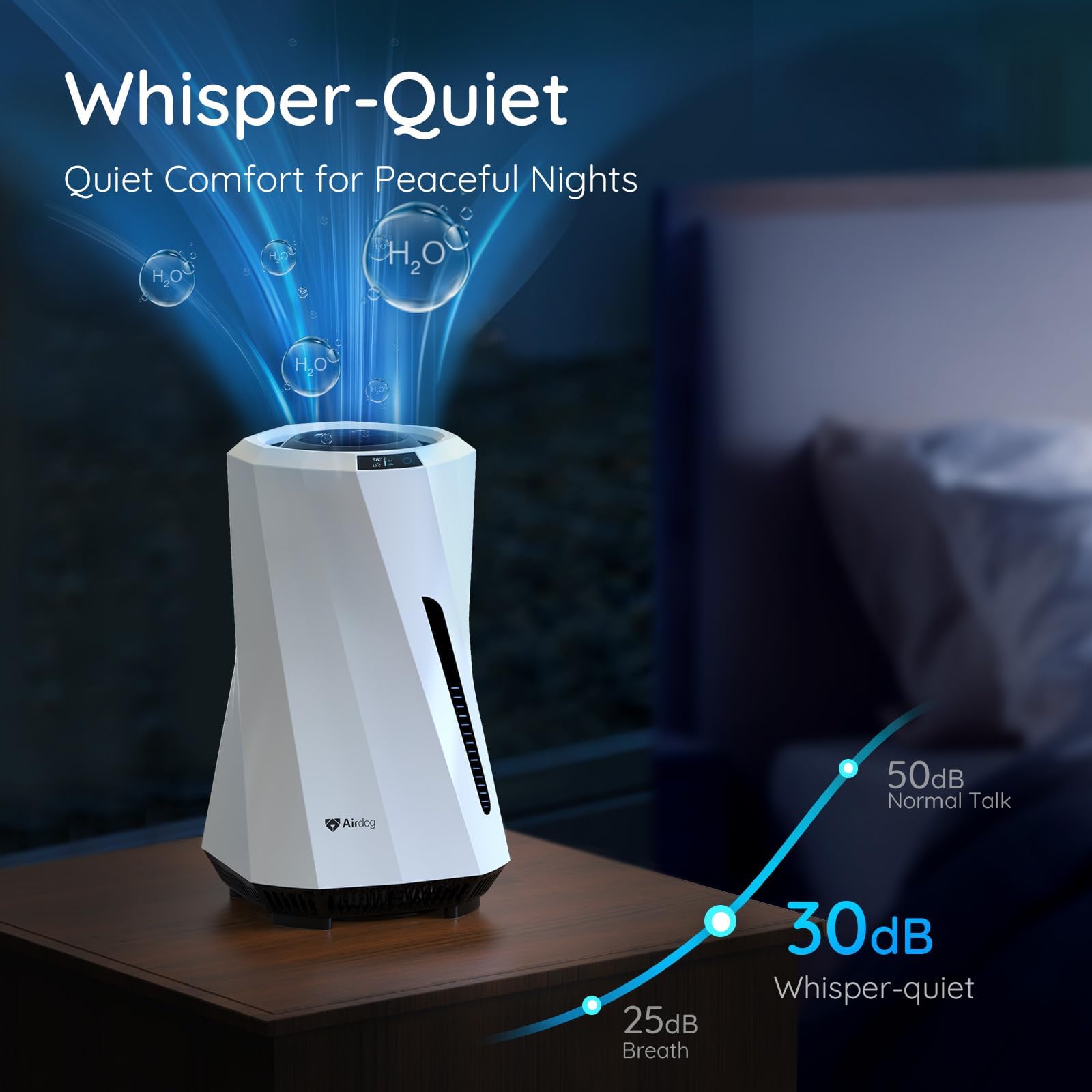 Airdog H5 Amazon.com: Airdog H5 Evaporative Humidifier for Baby- Mist