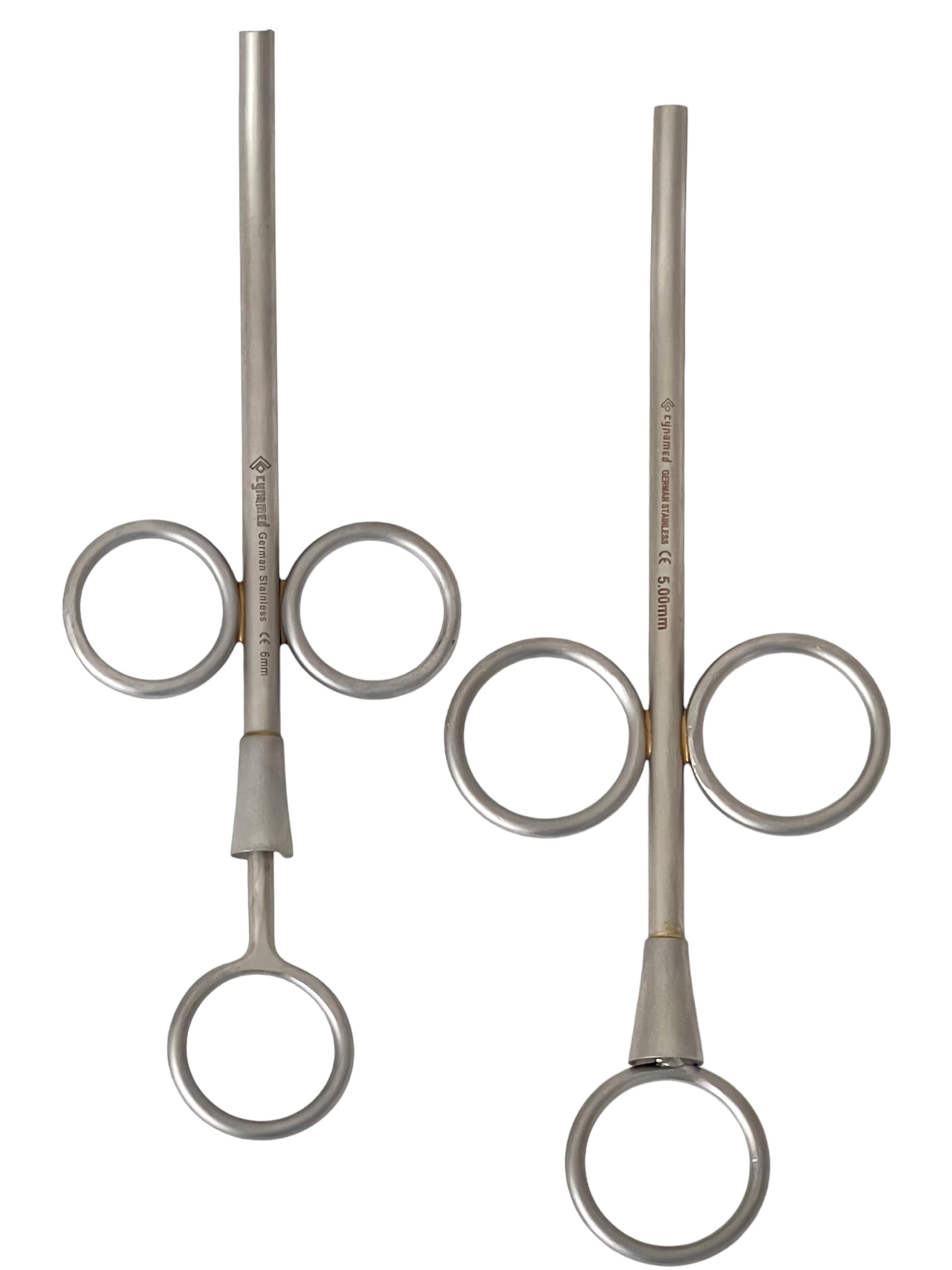 Dental Implant Synus Lift Bone Grafting Syringe 5mm & 6mm (Set of 2 Pcs) German Stainless Oral Dental Handpiece