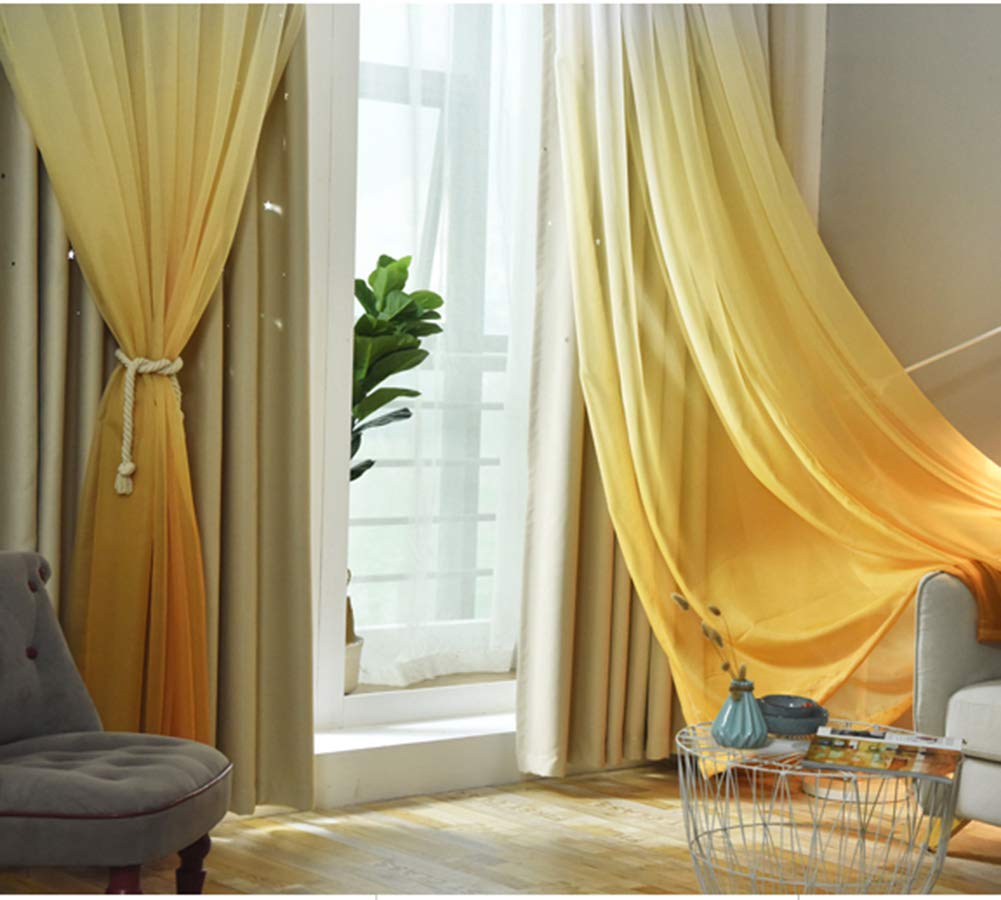 Cortinas Opacas Grises, Mezcla de Cortinas de Estrellas Recortadas, Cortinas con Ojales Suaves, Cortinas con Ojales aislantes térmicos sólidos, Tratamiento de Ventanas para niños,