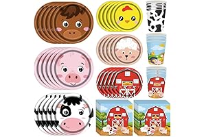 Barnyard Farm Animals Birthday Party Decorations