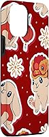 Vista 3 de iPhone 12 Pro Max Año del Conejo - Funda del Zodiaco chino Año Nuevo 2023