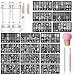 TYXHXTF French Nails Stempel Set,14 pcs Nail Art Stamper Kit Klare Silikon Nail Stamping,Nagel Stempel Mit Schaber,Nageldesign,French Nails Set,Nail Art Stamper,FüR FranzöSische ManiküRe Diy Nail MI 4 günstig Kaufen-TYXHXTF French Nails Stempel Set,14 pcs Nail Art Stamper Kit Klare Silikon Nail Stamping,Nagel Stempel Mit Schaber,Nageldesign,French Nails Set,Nail Art Stamper,FüR FranzöSische ManiküRe Diy Nail