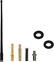Vista 5 de ONE250 Antena flexible de 13 pulgadas, compatible con GMC Sierra (2000-2024), Canyon (2015-2024), Acadia (2007-2019), Terrain (2010-17), Yukon