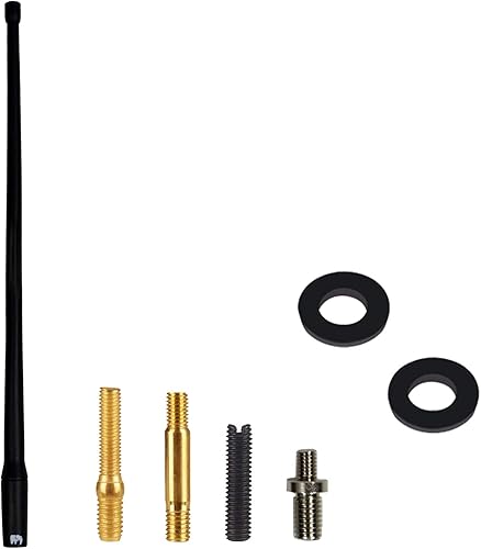 Miniatura 5 de ONE250 Antena flexible de 13 pulgadas, compatible con GMC Sierra (2000-2024), Canyon (2015-2024), Acadia (2007-2019), Terrain (2010-17), Yukon