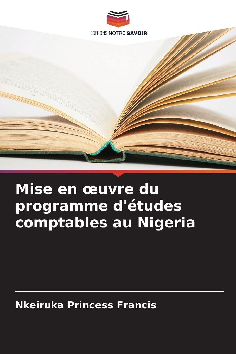 Mise en oeuvre du programme d'études comptables au Nigeria