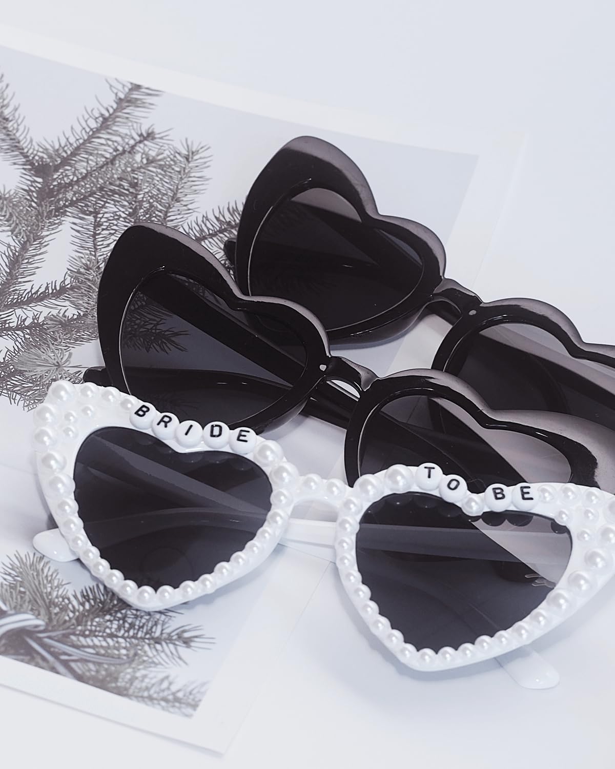 Bride to Be Heart Sunglasses - 8 Pack | Bachelorette Party Favors, Bridal Shower Bridesmaids Proposal Gifts - Image 7
