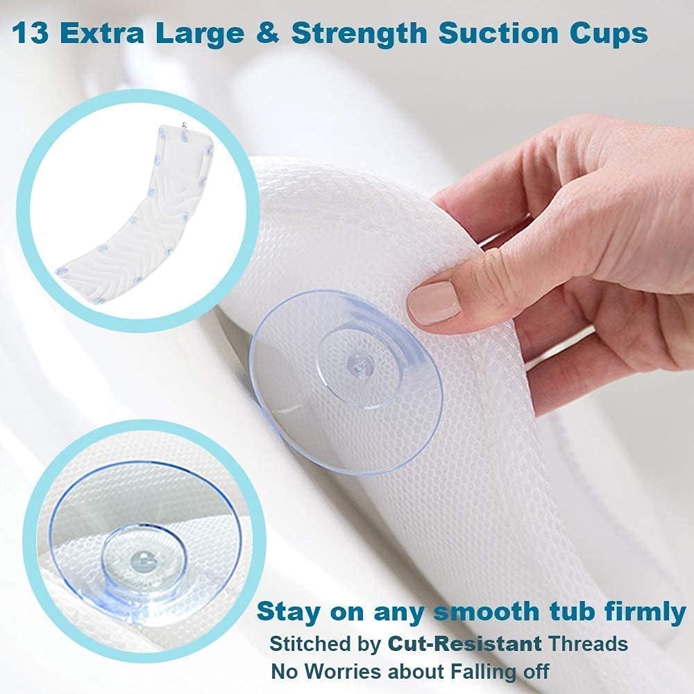 Idle Hippo Bath Pillow Bathtub Pillow Full Body Bath Pillow, Extra Thick Spa Bathtub Cushion for Head, Neck, Back and Shoulder Support, Fits Bathtub & Hot Tubs : Beauty & Personal Care
