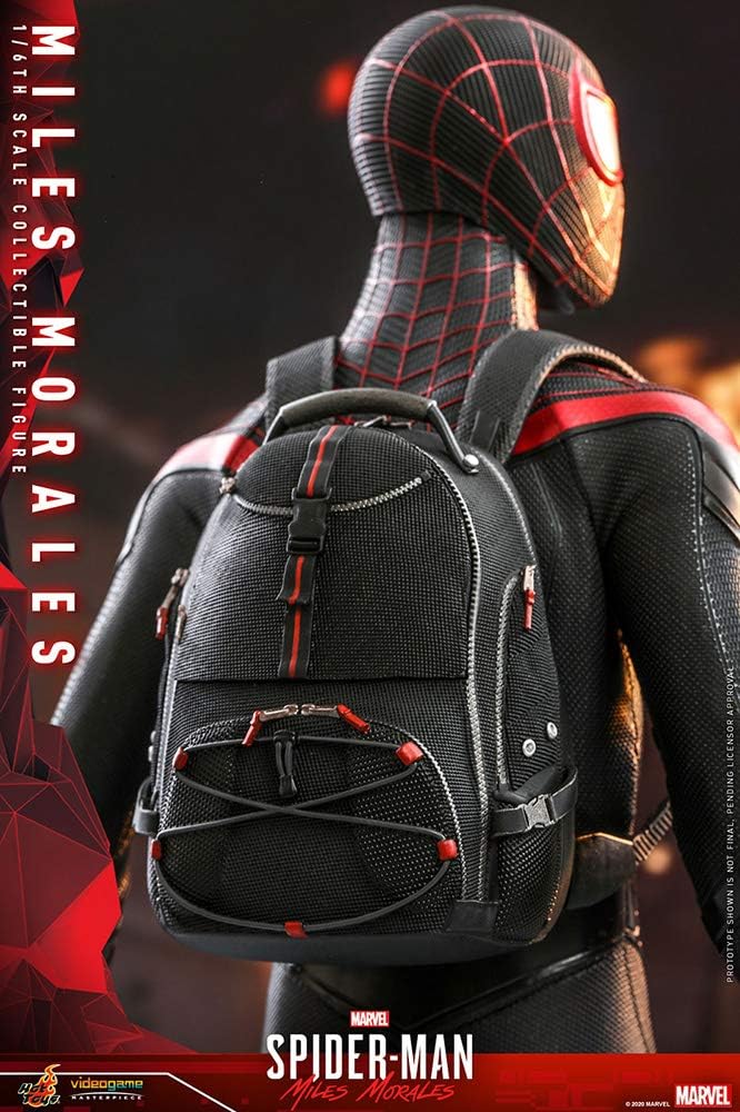 Hot Toys Video Game Masterpiece Spider-Man Spiderman Miles Morales 1/6 Scale 12" Figure