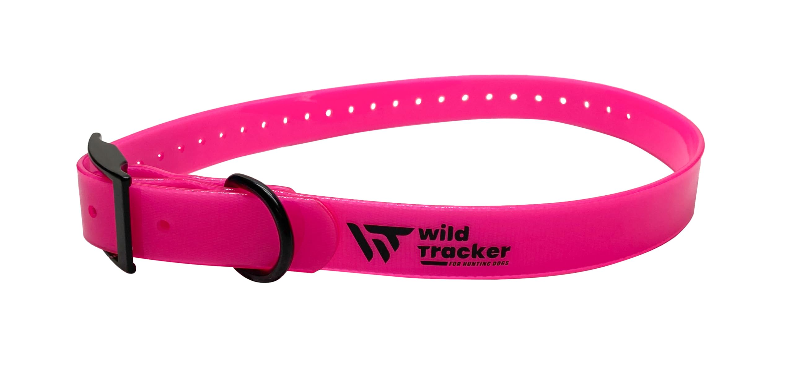 Collier, Modèle X-PERT, Couleur Rose, Résistant à la Chaleur et au Froid, Imperméable et impétrucible, Taille M, 30 Trous pour Un Tour de Cou de 33.5 à 64.5 cm