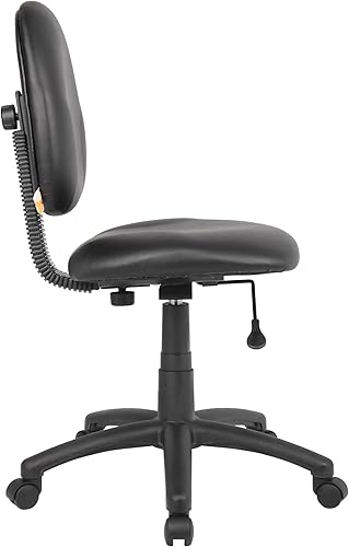 Miniatura 6 de Boss Office Products Silla de trabajo Dimond sin brazos en negro