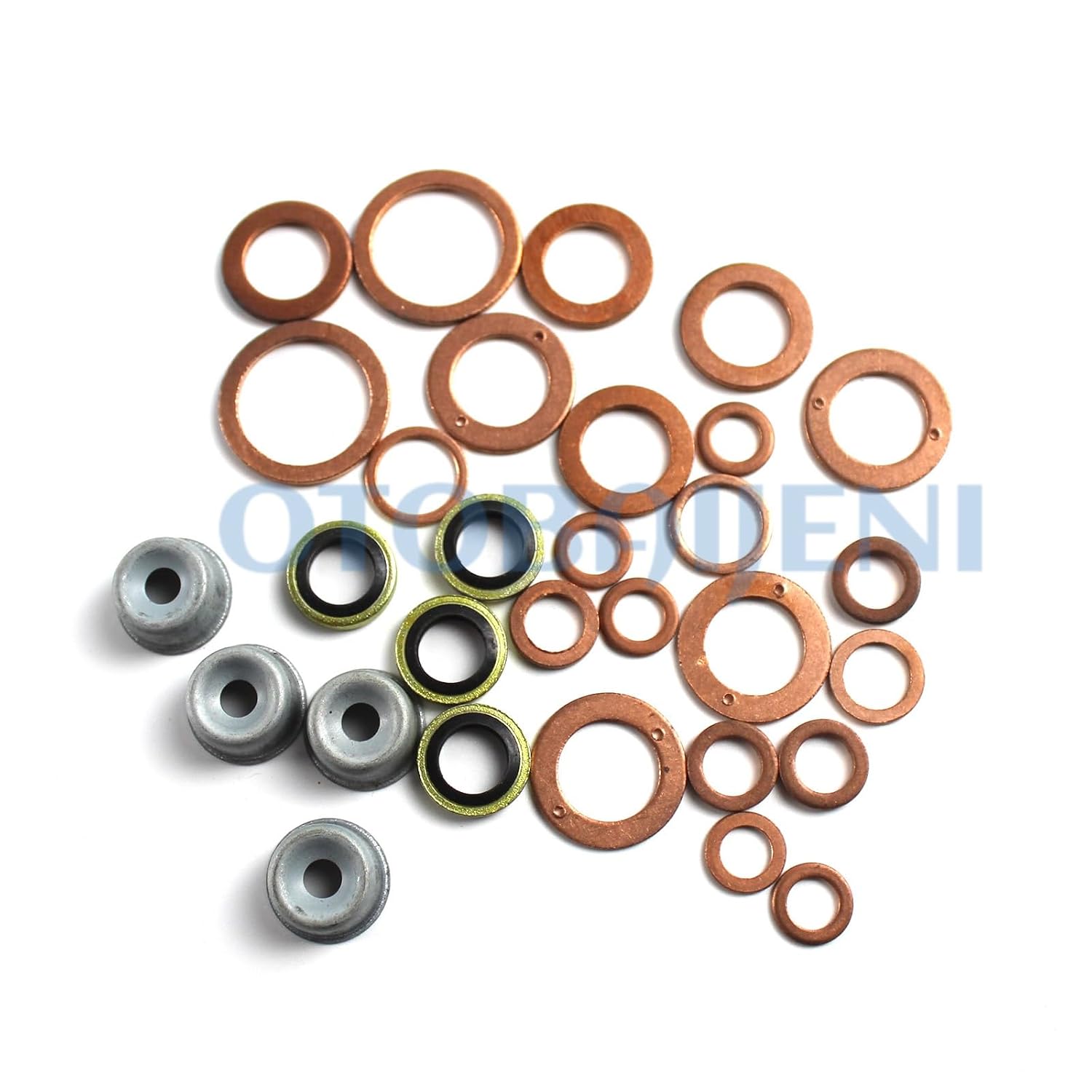 V1305 Engine Gasket Kit Full Gasket Set with Head Gasket 16271-03310 for Kubota V1305 V1305B V1305T Engine Tractor B2710 F3060 Excavator KX71 KX91-2 Engine Repair Aftermarket Parts